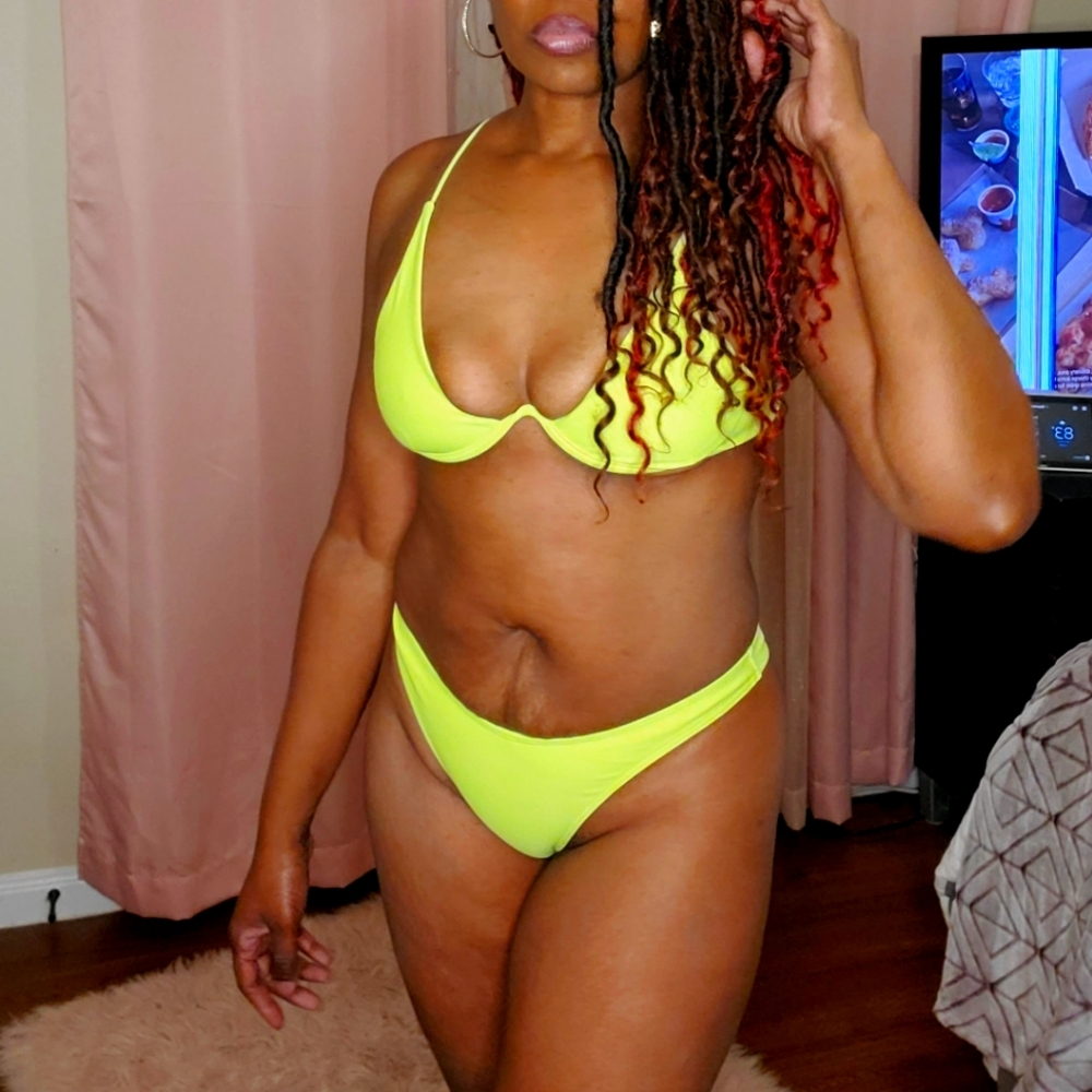 Lime Green Bikini